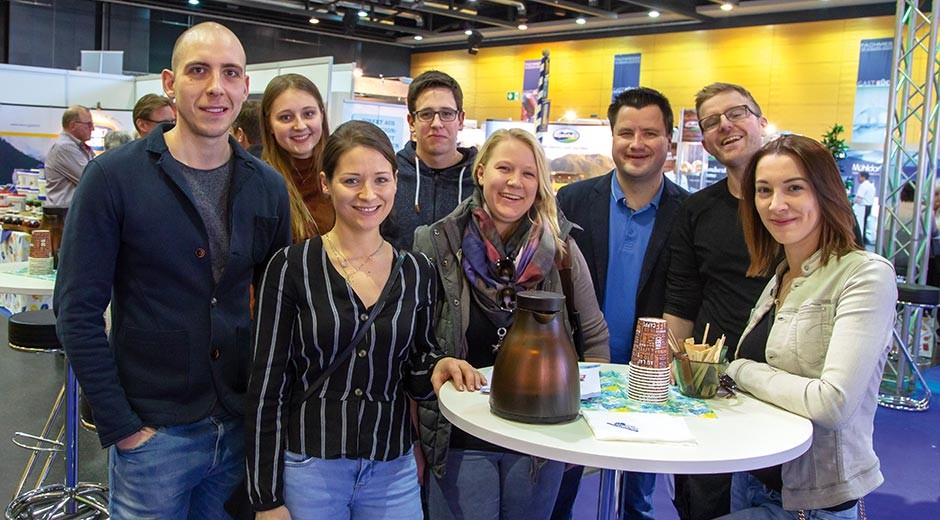 Mit diesem Team waren wir 2019 am Start der Passauer Gastro-Fachmesse.