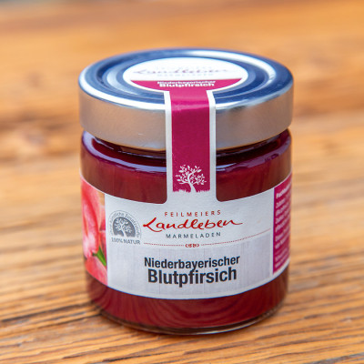Marmelade Niederbayerischer Blutpfirsich