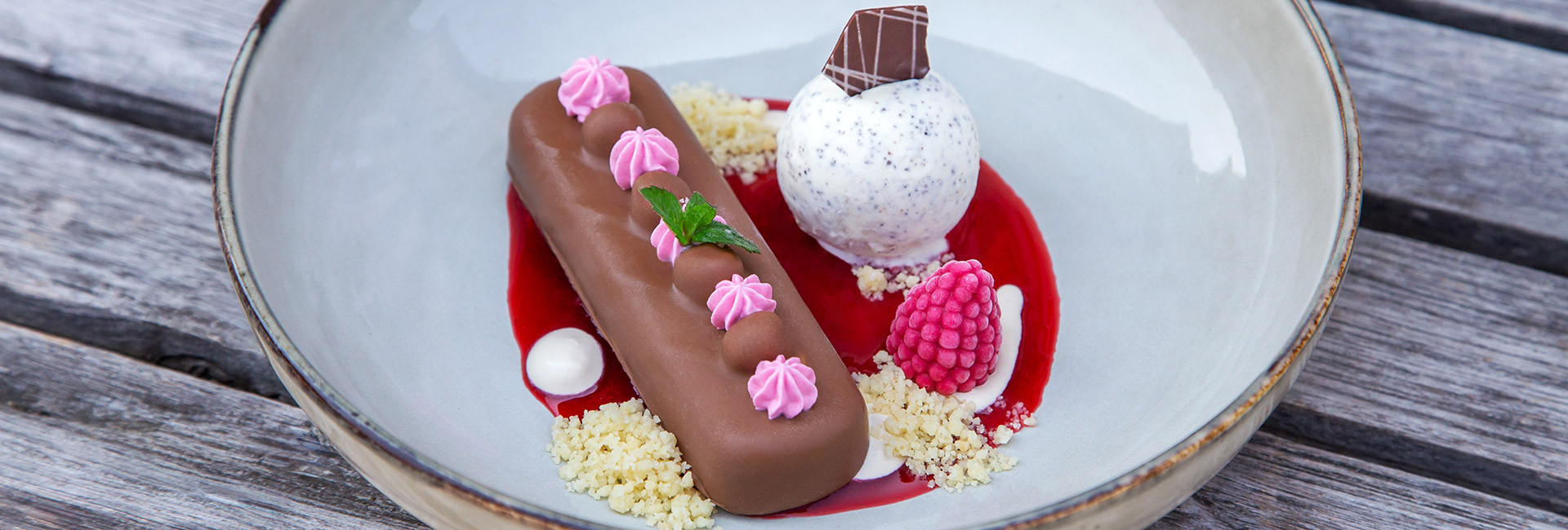 Mousseriegel vom Piemonteser Haselnussnougat